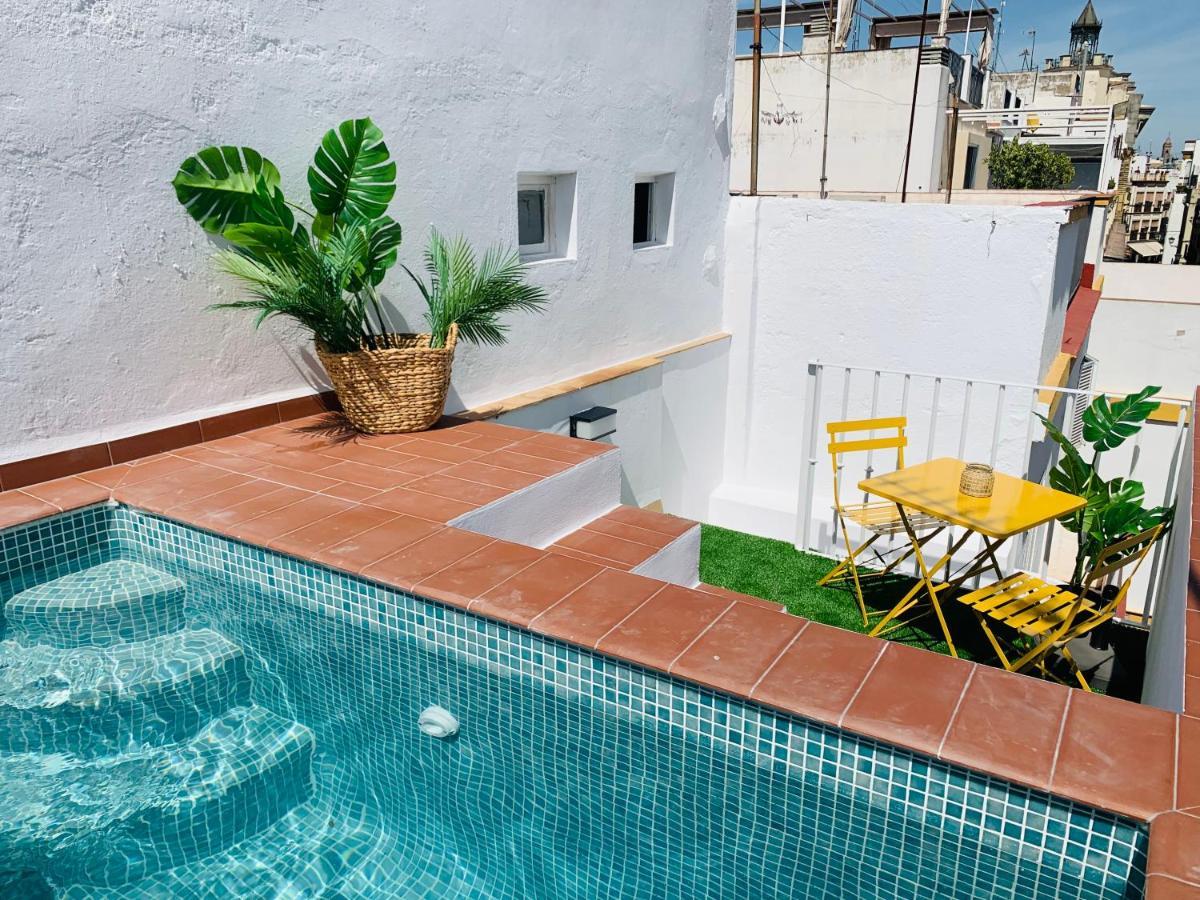 Tu Casa Con Piscina Privada En El Centro Villa Sevilla Exterior foto